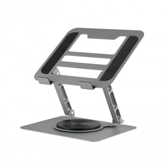 Laptop Stand Folding Lift Cooling Base Desktop Tablet Portable  Adjustable Bracket Compatible With All Notebook Sliver